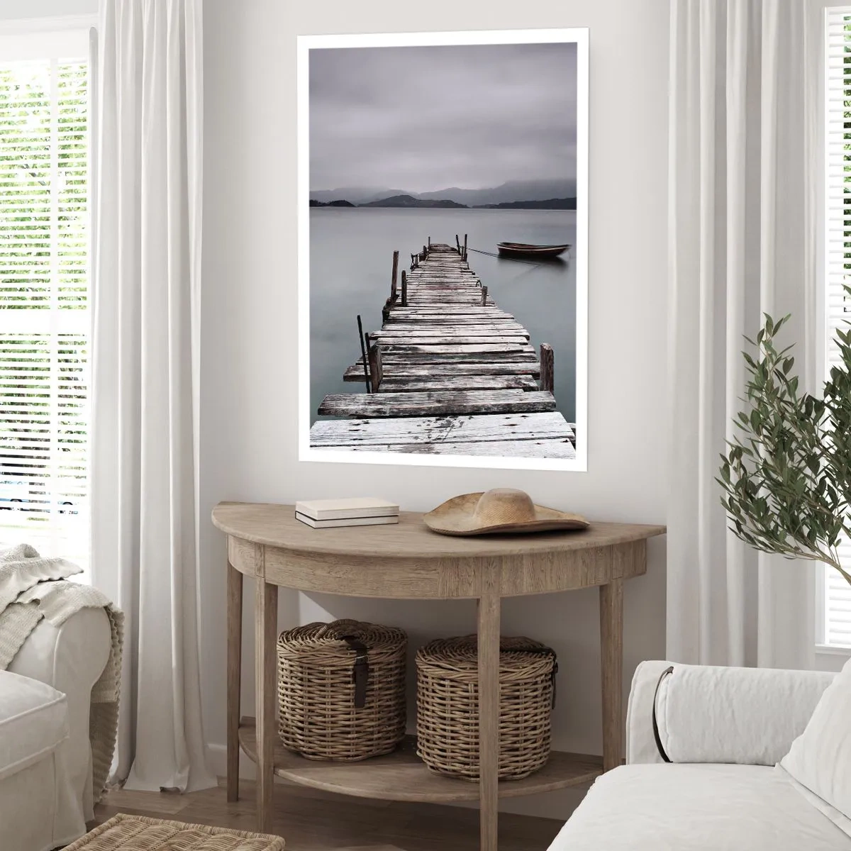 Plakat - Du kan tage af sted i morgen - 40x50 cm