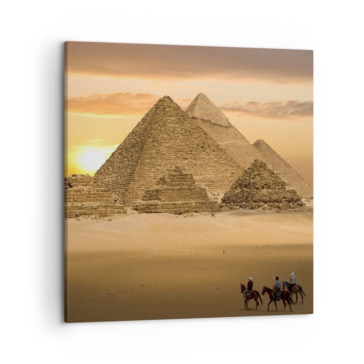 Lærredstryk - Billede på lærred - Uændret i tusindvis af år - 50x50 cm