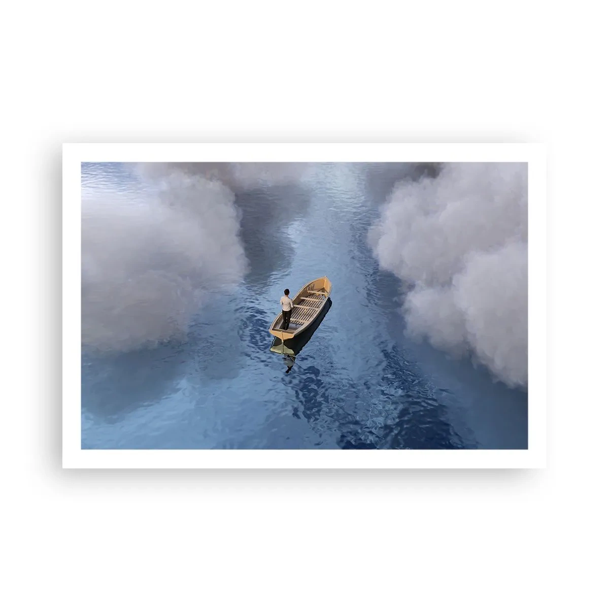 Plakat - Livet - rejsen - det ukendte - 91x61 cm