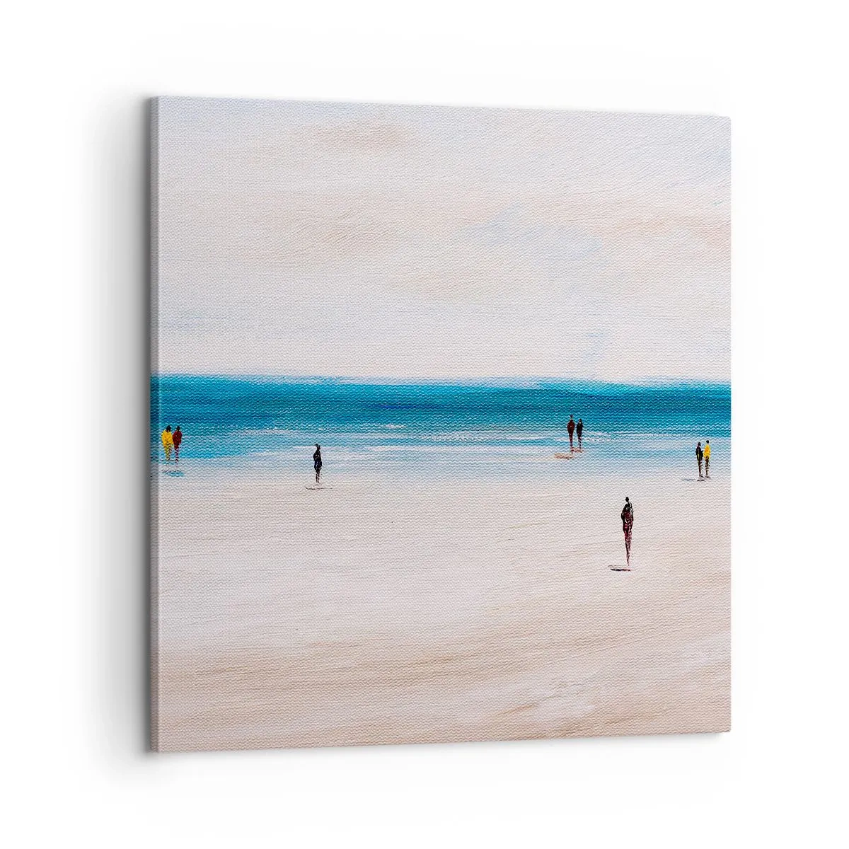 Lærredstryk - Billede på lærred - Et naturligt behov - 60x60 cm