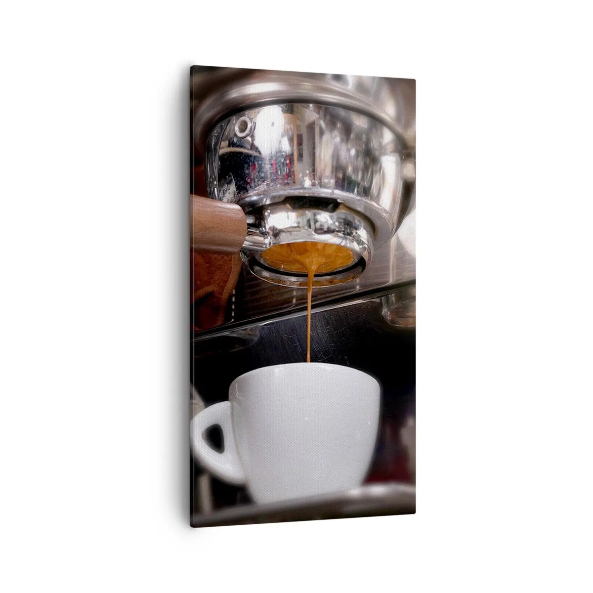 Lærredstryk - Billede på lærred - Et godt øjeblik på dagen - 55x100 cm