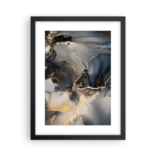Plakat i sort ramme - Livet af sten - 30x40 cm