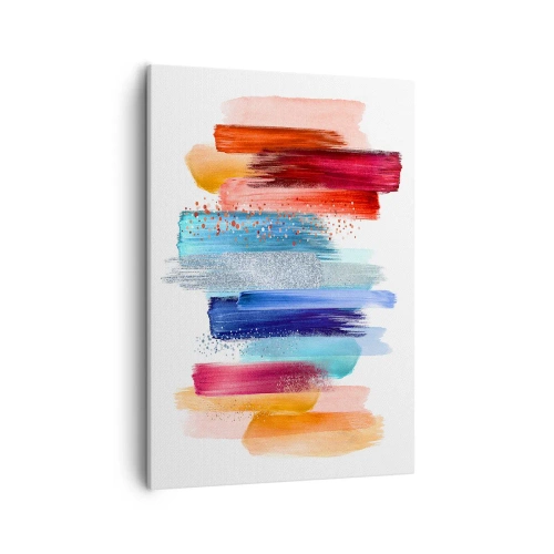 Lærredstryk - Billede på lærred - Op og ned - 50x70 cm