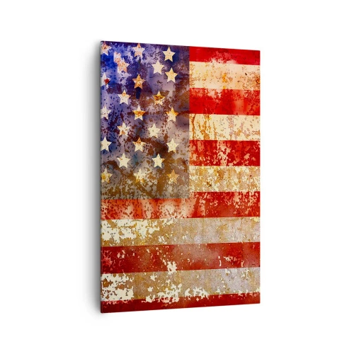 Lærredstryk - Billede på lærred - Herlighed går ikke bort - 80x120 cm