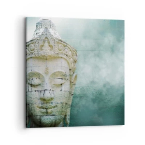 Lærredstryk - Billede på lærred - På jagt efter lys - 70x70 cm