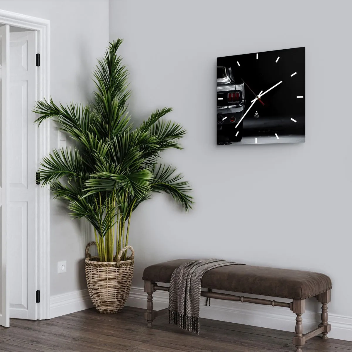 Vægur, Uret - Klassisk charme - 30x30 cm