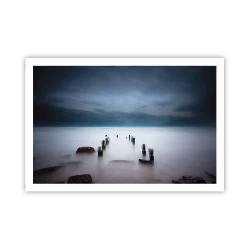 Plakat - En betænksom sø - 91x61 cm