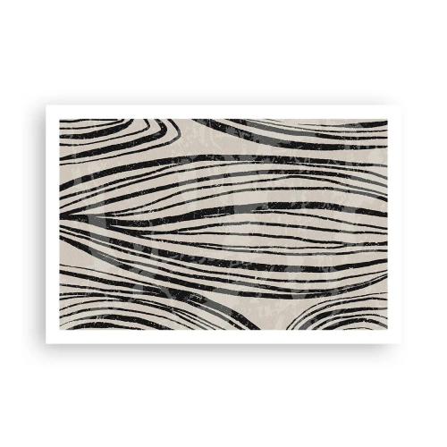 Plakat - Et spild af linjer - 91x61 cm