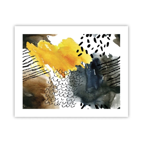 Plakat - Et møde mellem elementerne - 50x40 cm
