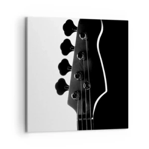 Lærredstryk - Billede på lærred - Stilhed i klipper  - 60x60 cm