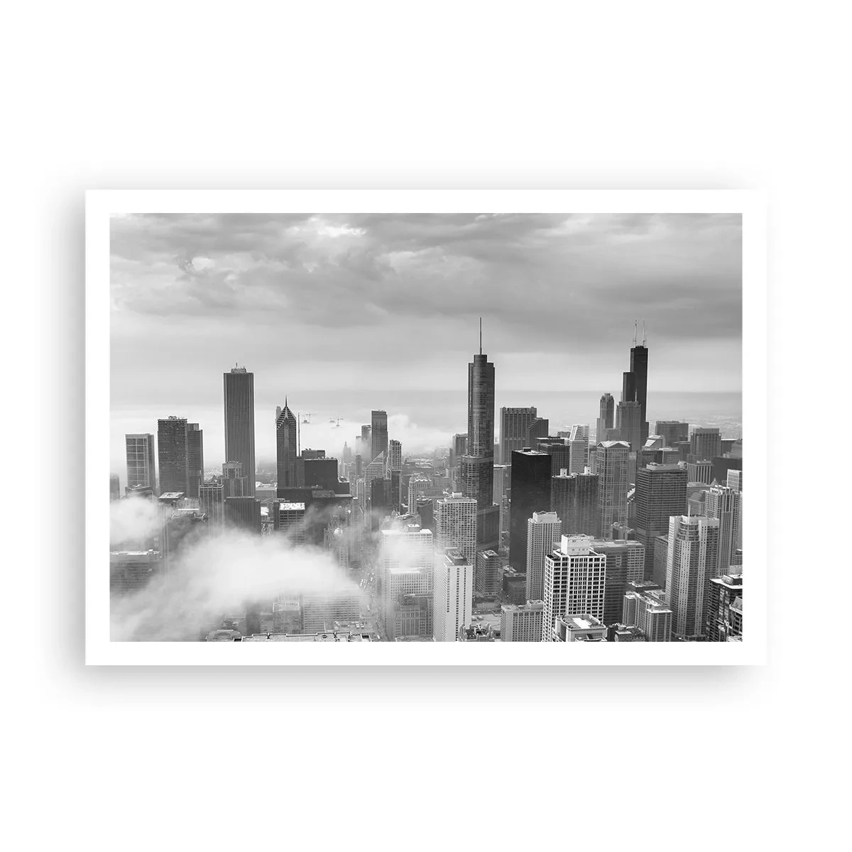 Plakat - Amerikansk landskab - 100x70 cm
