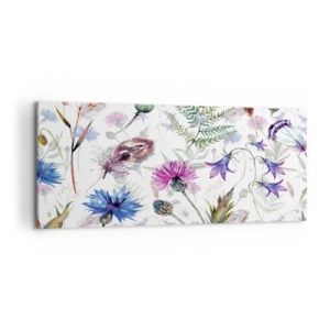 Lærredstryk - Billede på lærred - Polsk herbarium - 120x50 cm