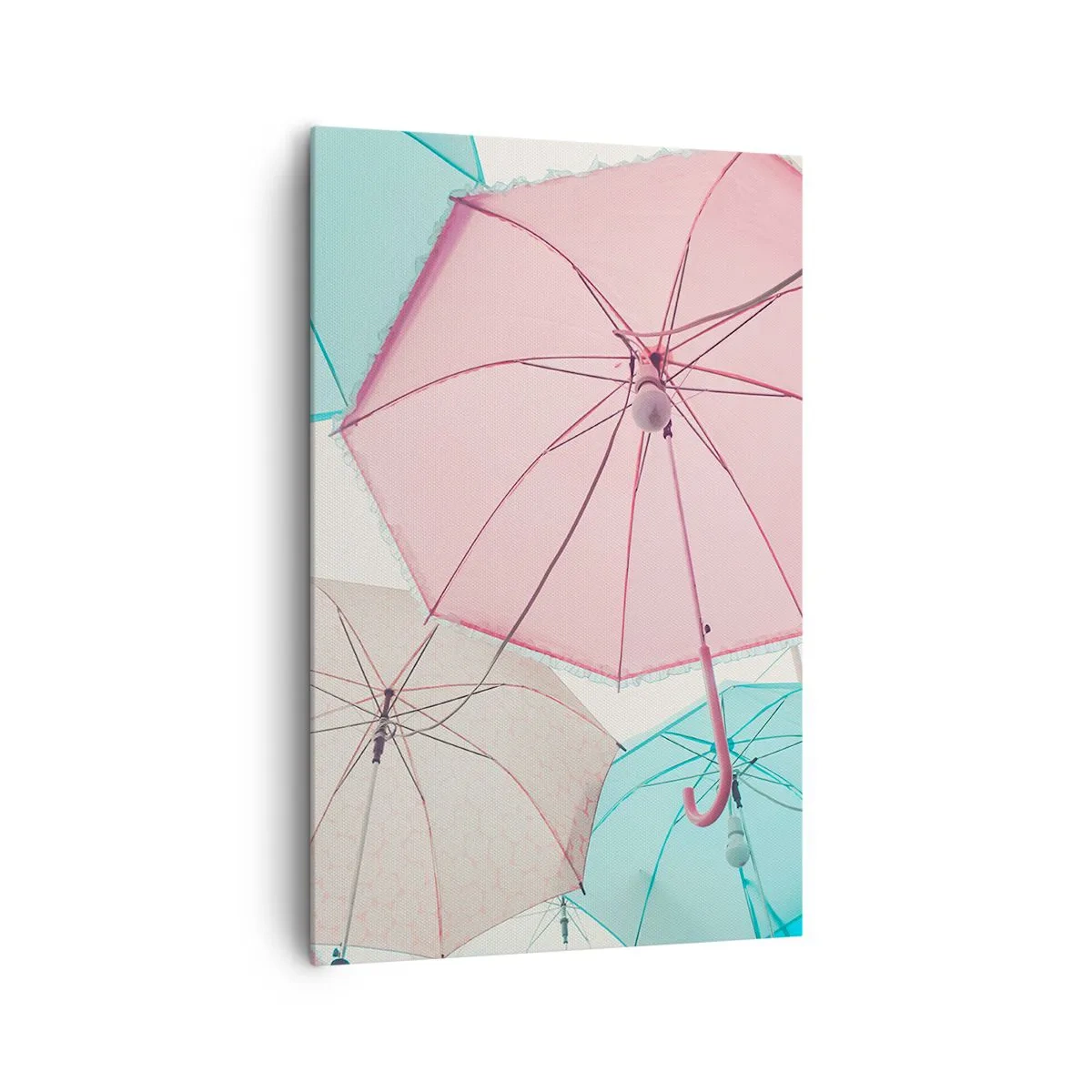 Lærredstryk - Billede på lærred - Nogle gange solskin, andre gange regn - 80x120 cm