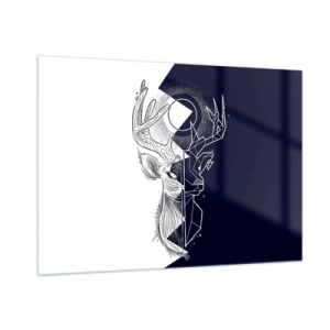 Billede på glas - Modsætningernes kamp og enhed - 100x70 cm