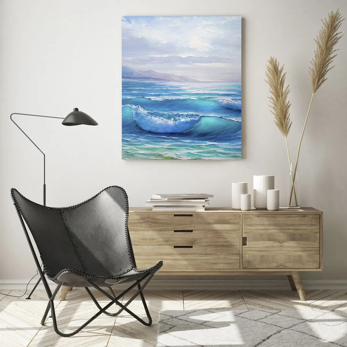 Billede på glas - Giver trøst - 50x70 cm
