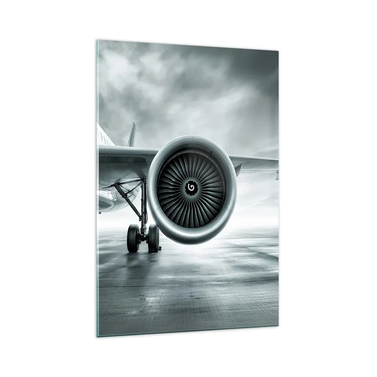 Billede på glas - Der er kraft! - 70x100 cm