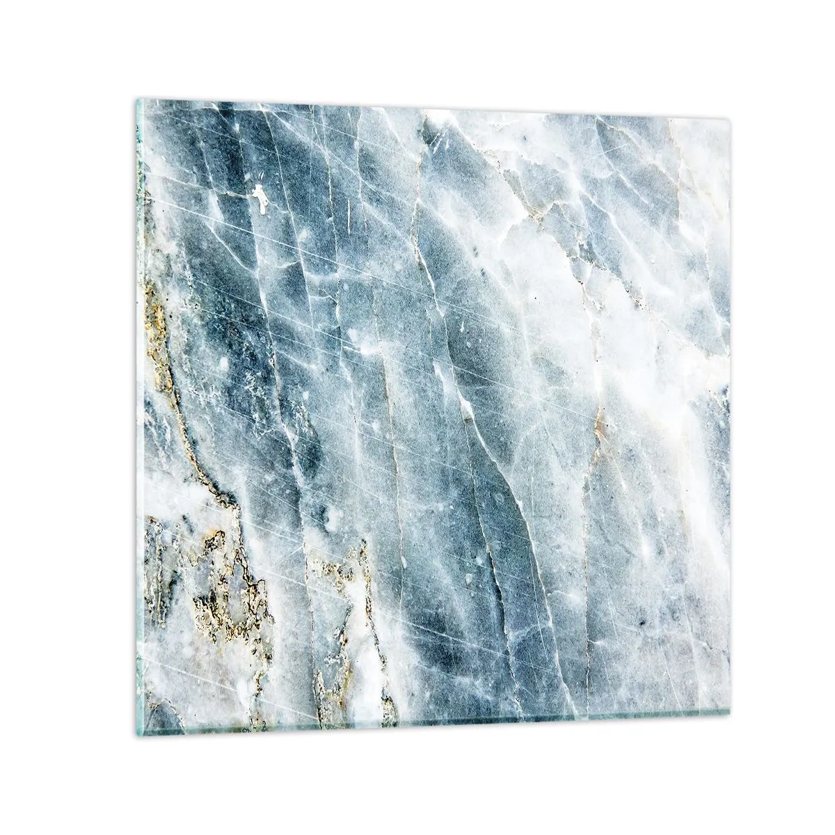 Billede på glas - Isverden - 50x50 cm