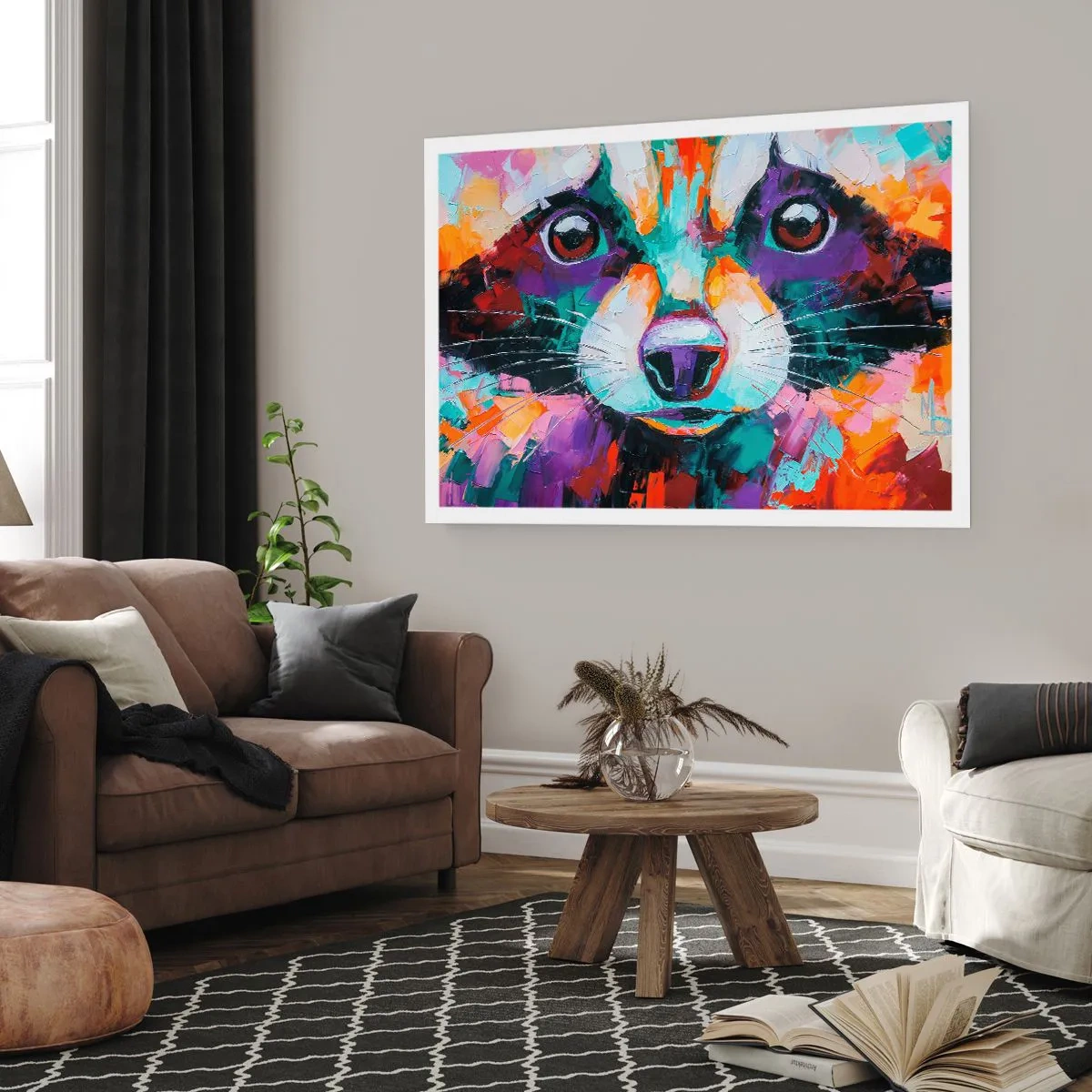 Plakat - Kun gode følelser - 100x70 cm