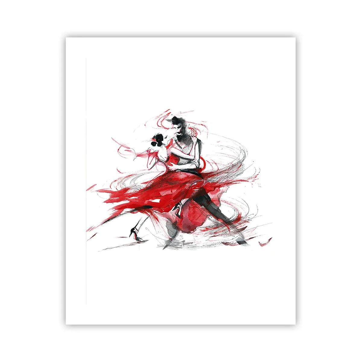 Plakat - Tango - passionens rytme - 40x50 cm