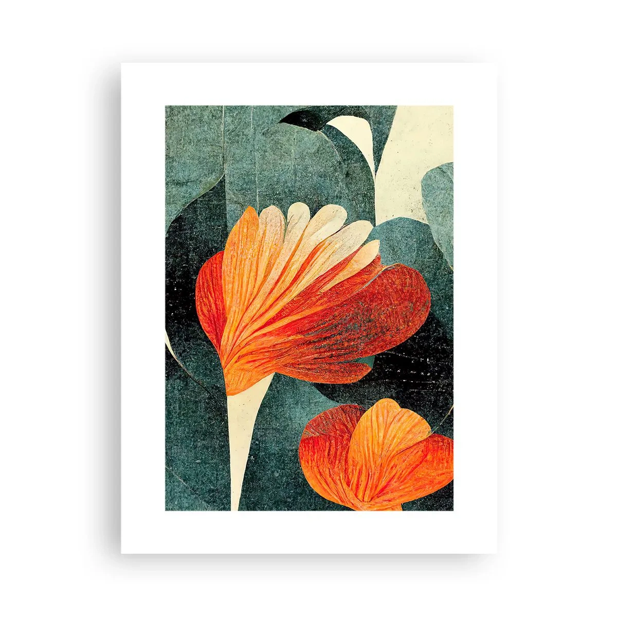 Plakat - Varmen fra troperne og køligheden fra det grønne - 30x40 cm