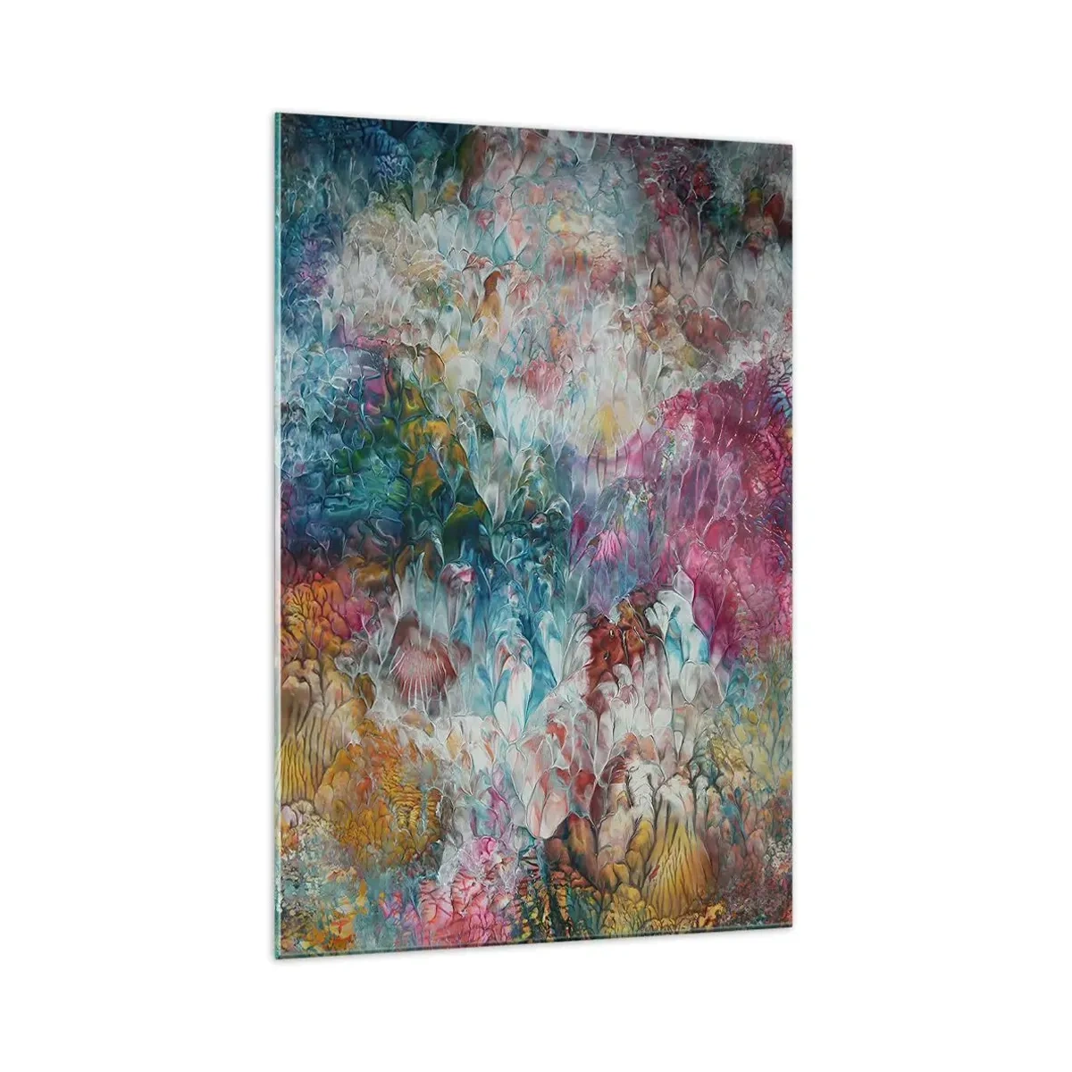 Billede på glas - I fuldt flor - 70x100 cm