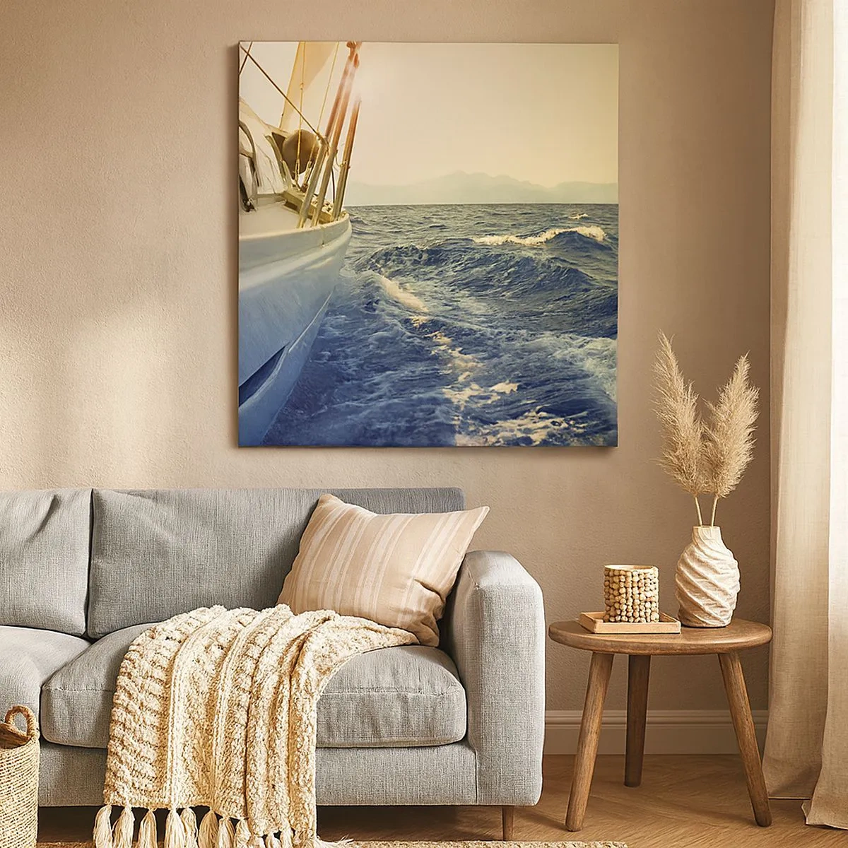 Lærredstryk - Billede på lærred - For eventyr - 30x30 cm