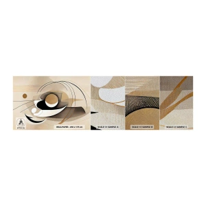 Prøve Fototapet Premium Sand - Komposition: essensen af ting - Abstraktion, Moderne, Stykke - 100x30 cm