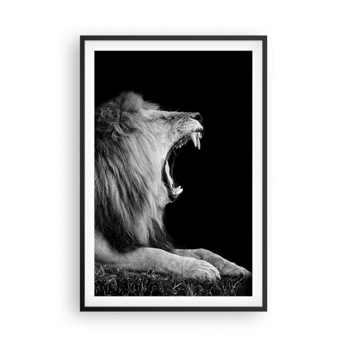Plakat i sort ramme - Uden tvivl - 61x91 cm