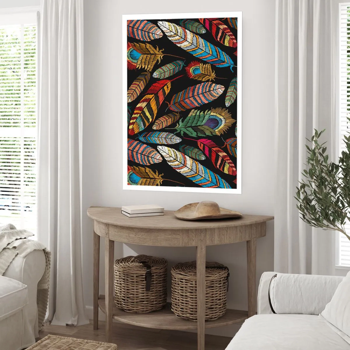 Plakat - Fuglekarneval - 70x100 cm