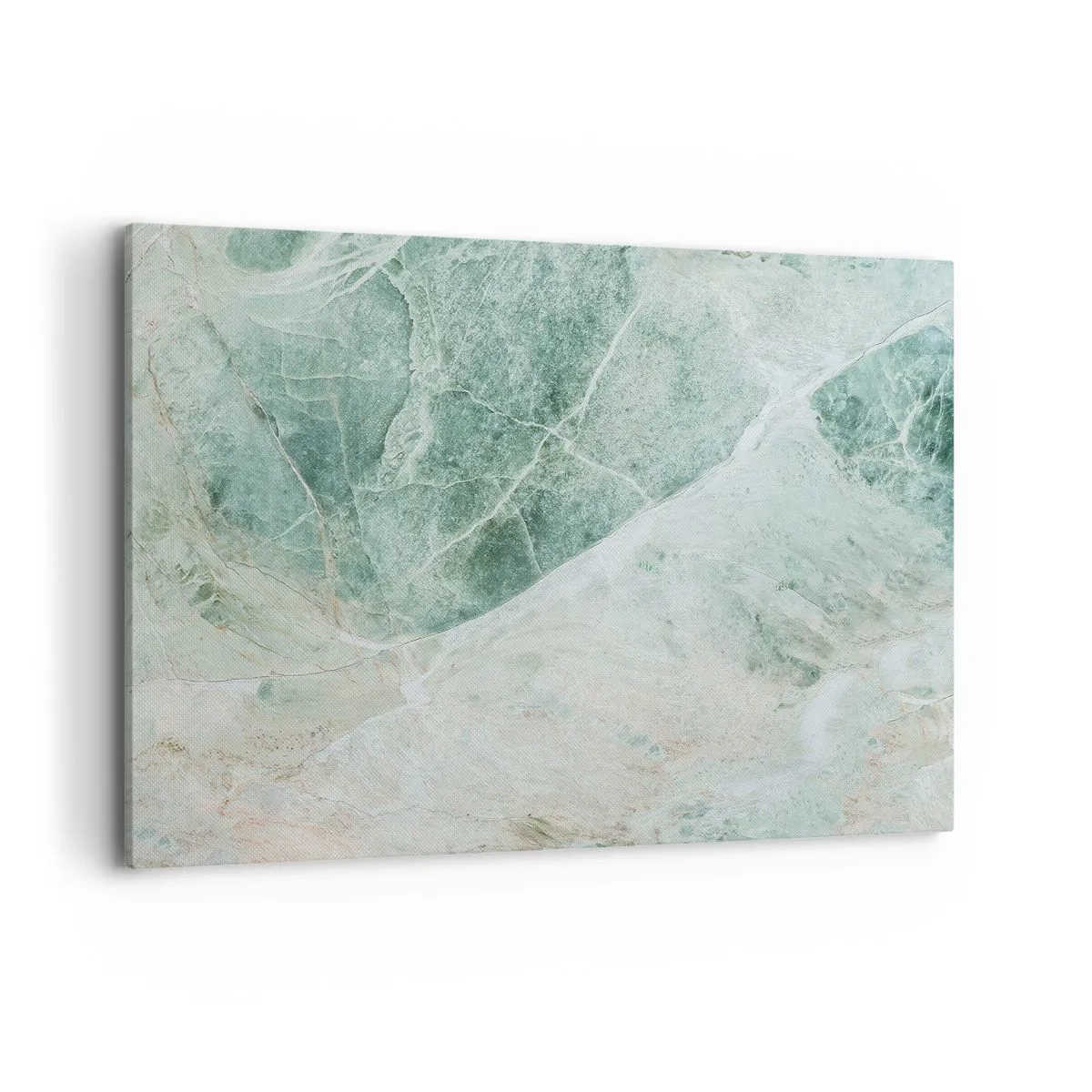 Lærredstryk - Billede på lærred - Den ædle kølighed af sten - 100x70 cm