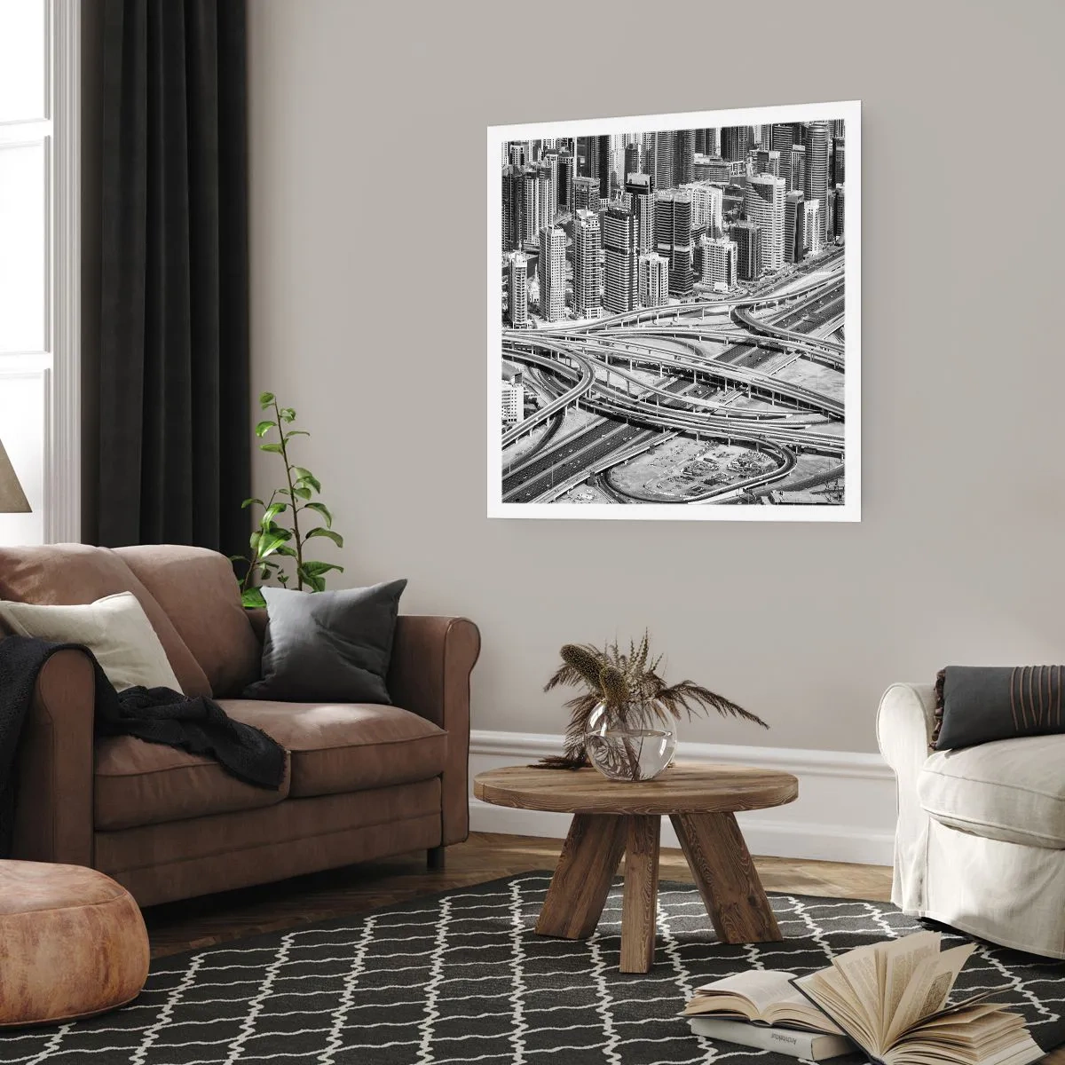 Plakat - Dubai - den umulige by - 50x50 cm