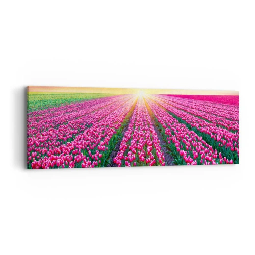 Lærredstryk - Billede på lærred - Skønhedsfarm - 90x30 cm