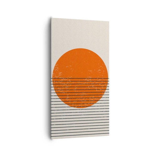 Lærredstryk - Billede på lærred - Altid solen - 65x120 cm