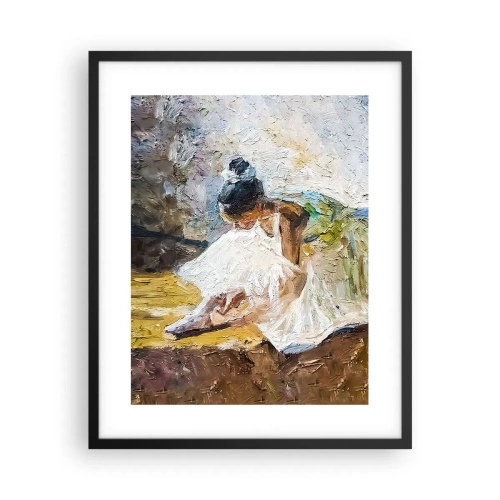 Plakat i sort ramme - Fra et maleri af Degas - 40x50 cm