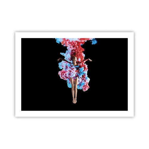 Plakat - I fuld blomstring - 70x50 cm