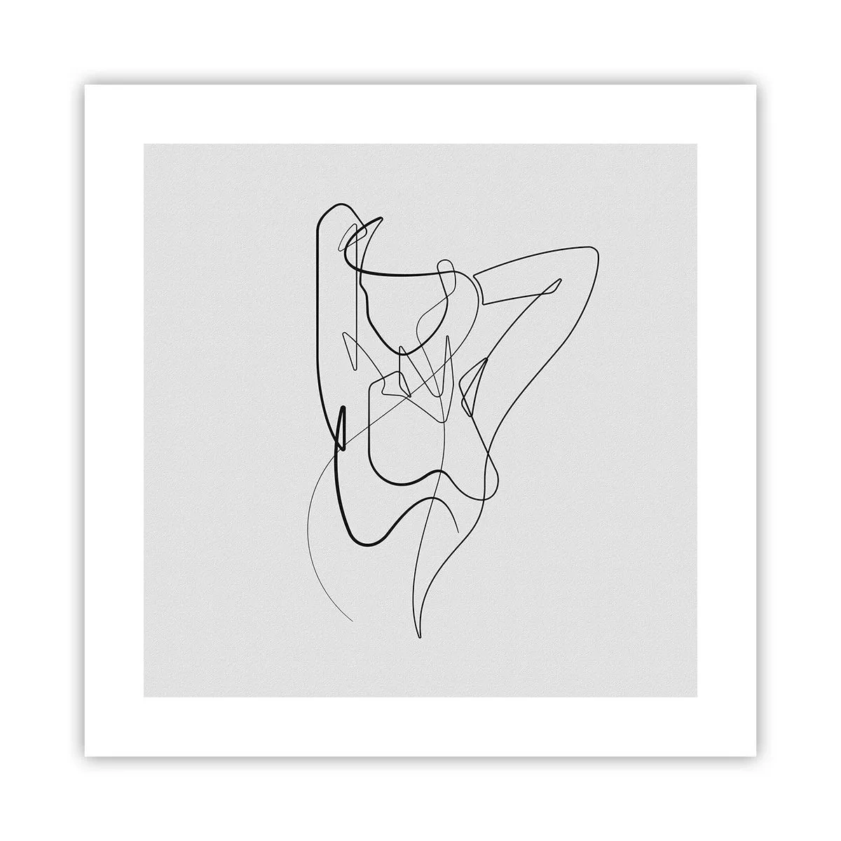 Plakat - Virkelig, hvad er du for en person... - 40x40 cm