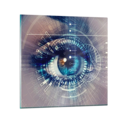 Billede på glas - Du tror, du kender mig - 30x30 cm