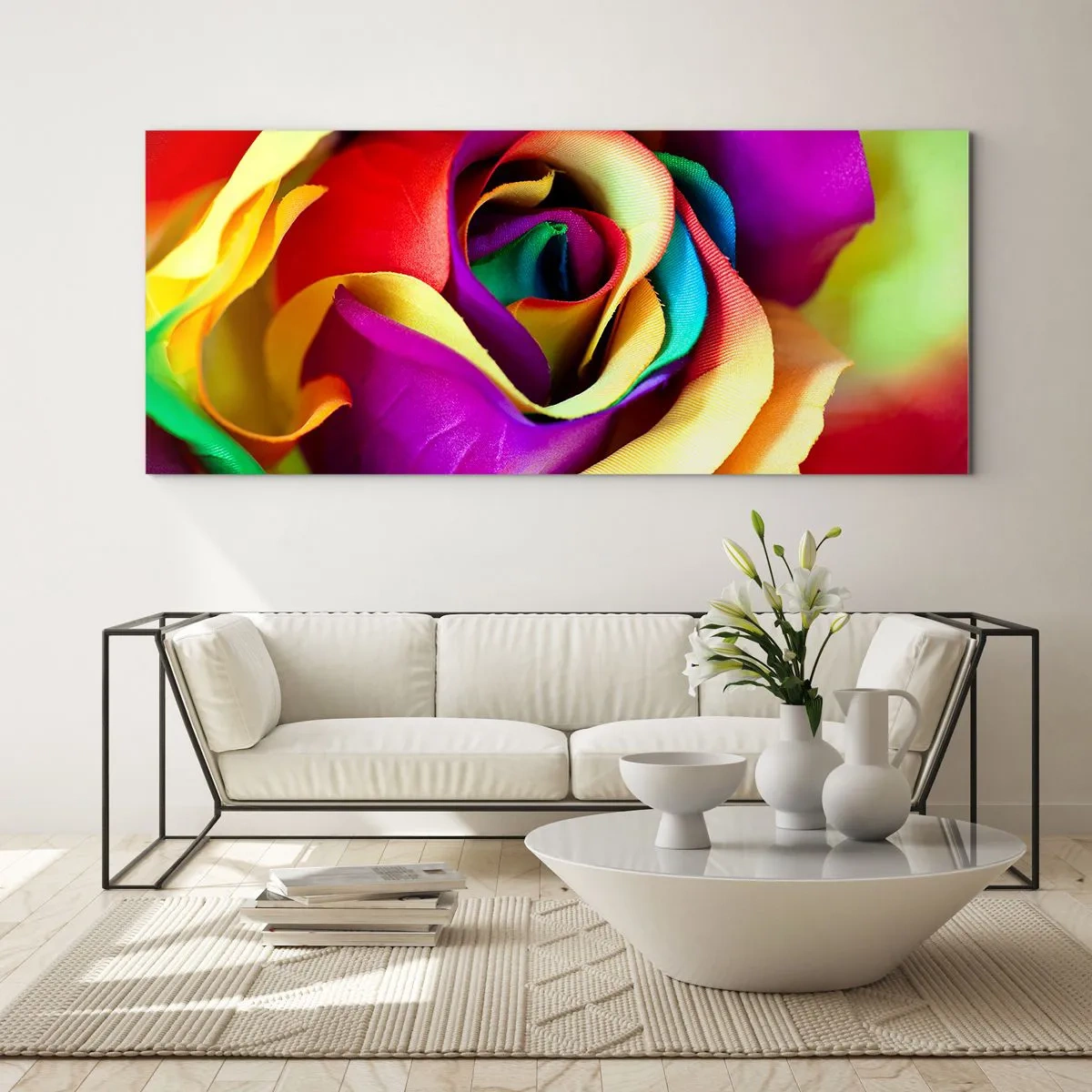 Billede på glas - Dette er umuligt - 90x30 cm