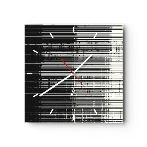 Vægur, Uret - Bølger og vibrationer - 30x30 cm