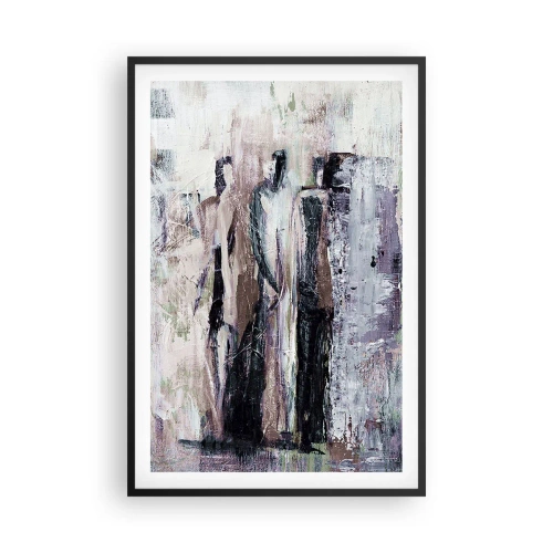 Plakat i sort ramme - De mystiske tre - 61x91 cm