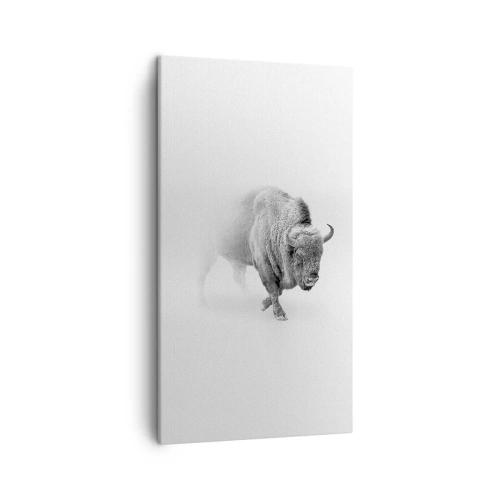 Lærredstryk - Billede på lærred - Kongen af prærien - 45x80 cm