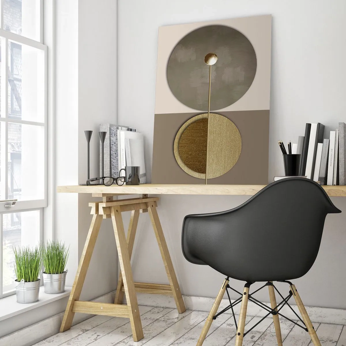 Billede på glas - Perfekt balance - 80x120 cm