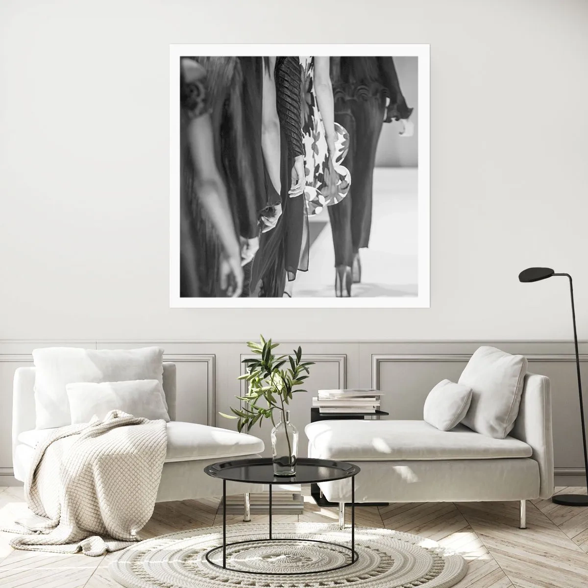 Plakat - En stilfuld parade - 50x50 cm