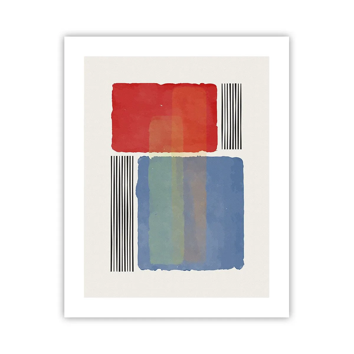 Plakat - Geometriens ånd og bogstav - 40x50 cm