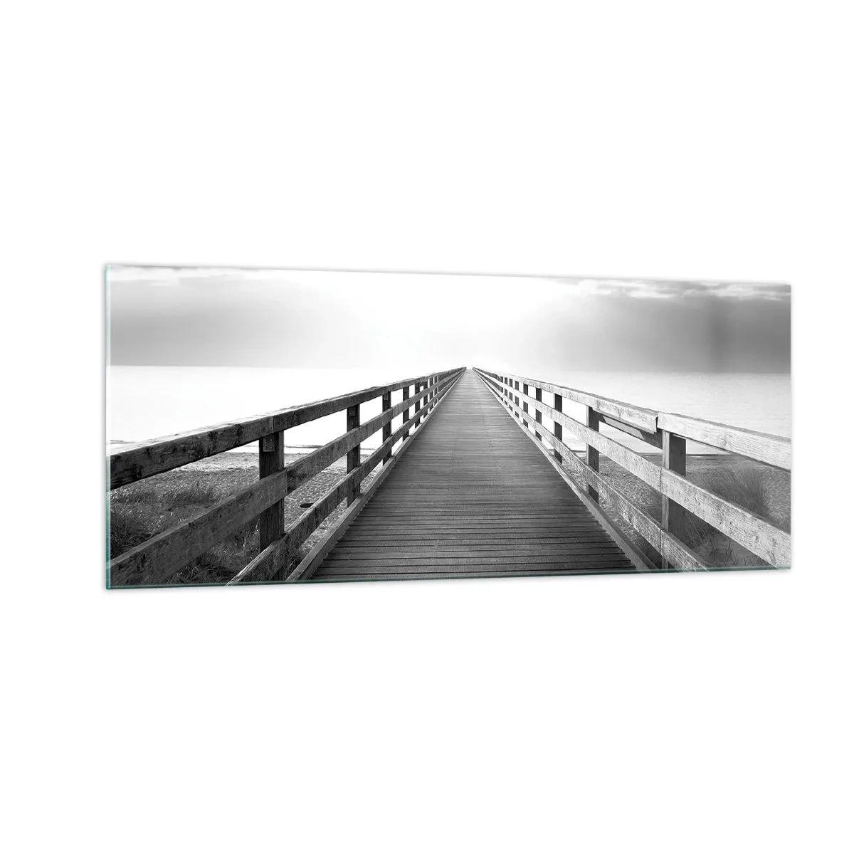 Billede på glas - Ind i det fjerne… - 100x40 cm