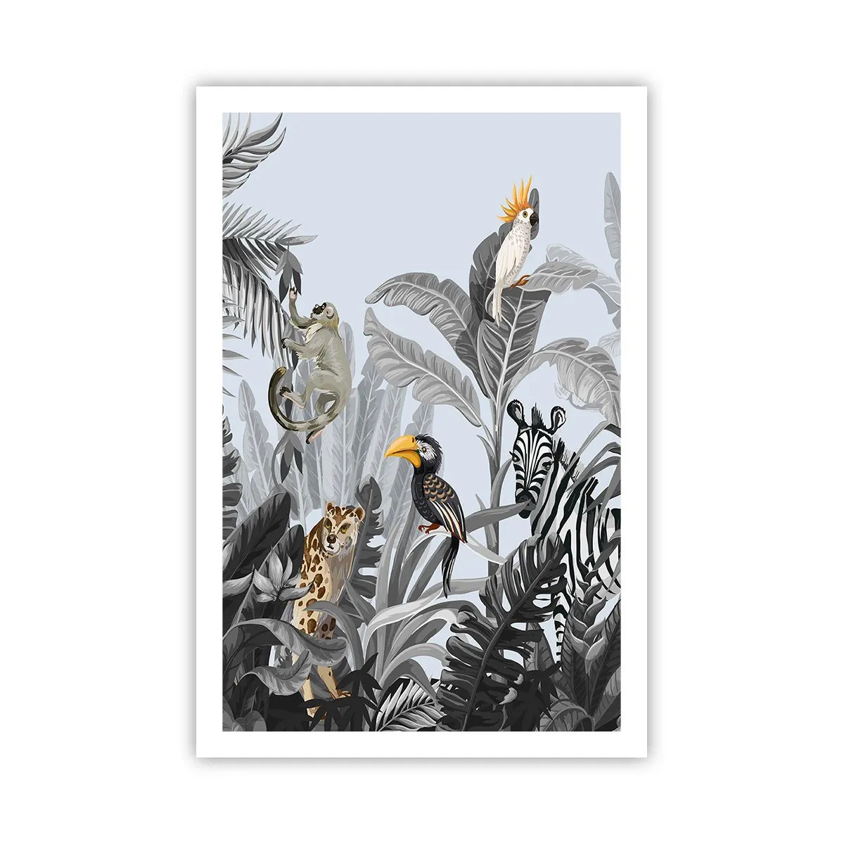 Plakat - En afrikansk fabel - 61x91 cm
