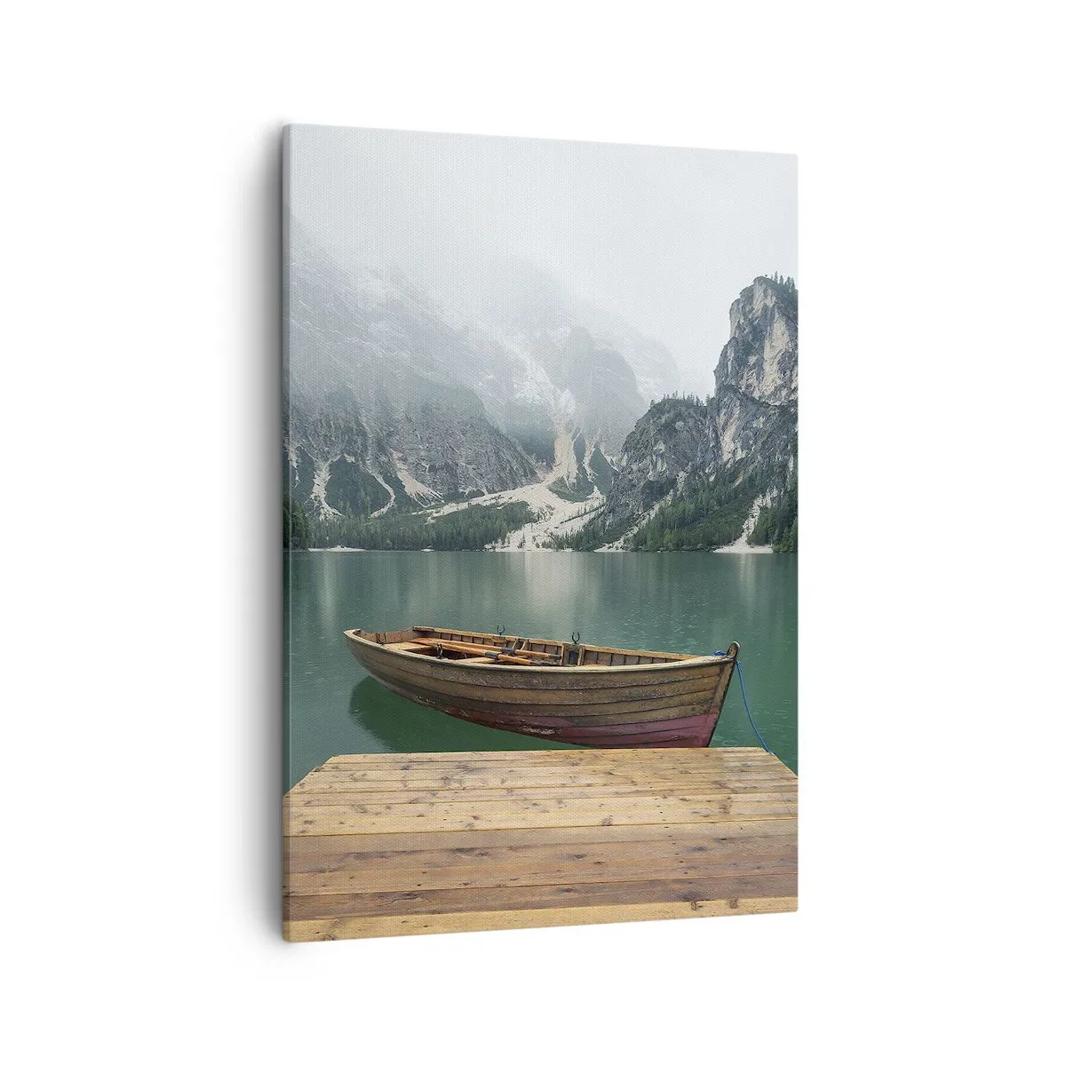 Lærredstryk - Billede på lærred - "Og stolte pander" - 50x70 cm