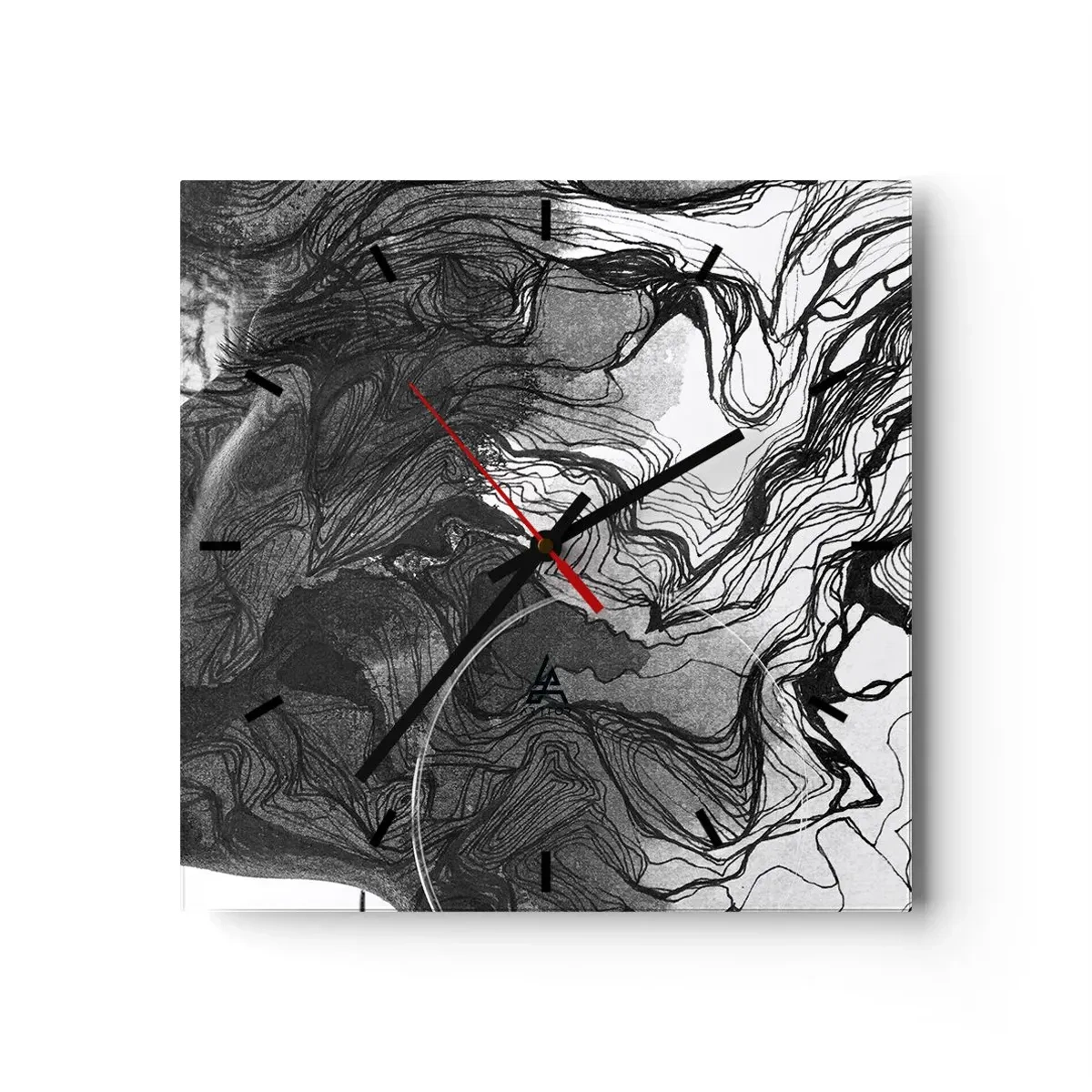 Vægur, Uret - Forviklet i drømme - 40x40 cm