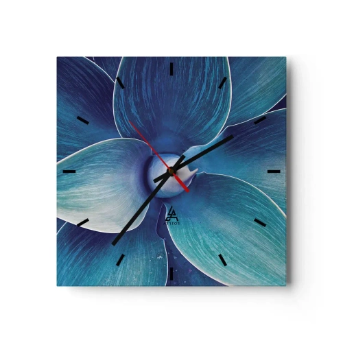 Vægur, Uret - Blå fra himlen - 30x30 cm