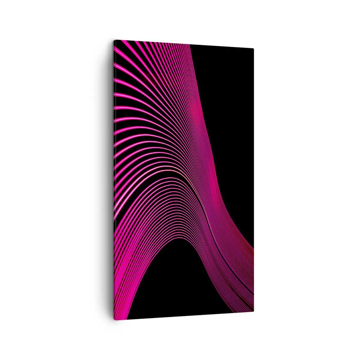 Lærredstryk - Billede på lærred - En allé af lys - 45x80 cm